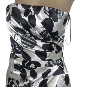 White House Black Market Strapless Cocktail Dress